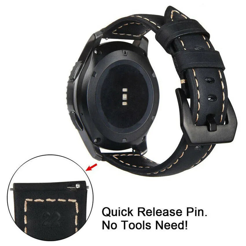 Oppo Watch X3 Leather Strap (Black)