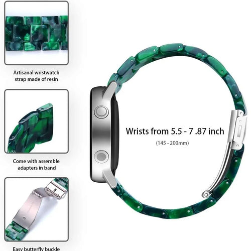 Coros Apex 42mm resin bandje (groen)