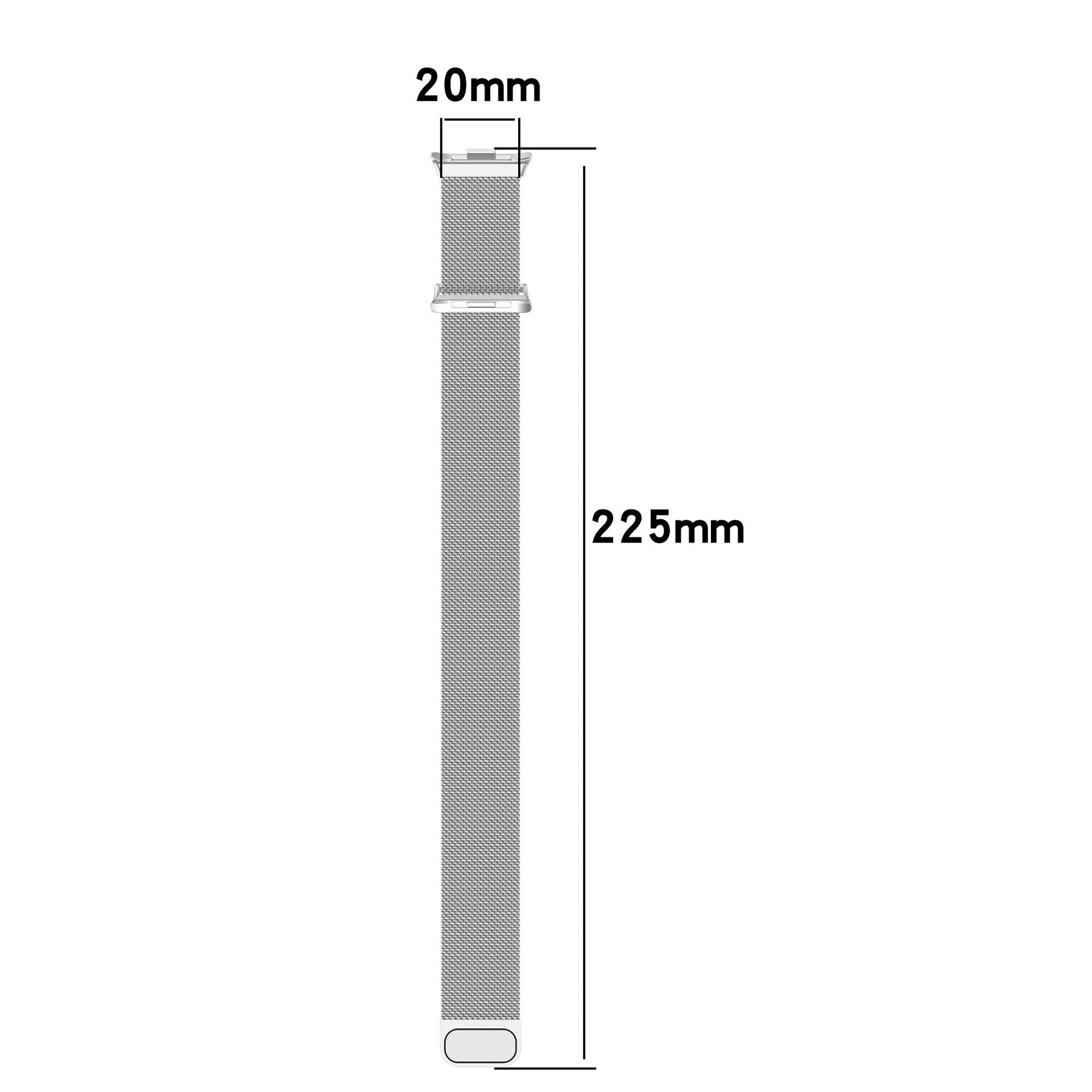 Xiaomi Smart Band 10 Pro Milanese Strap (Silver)