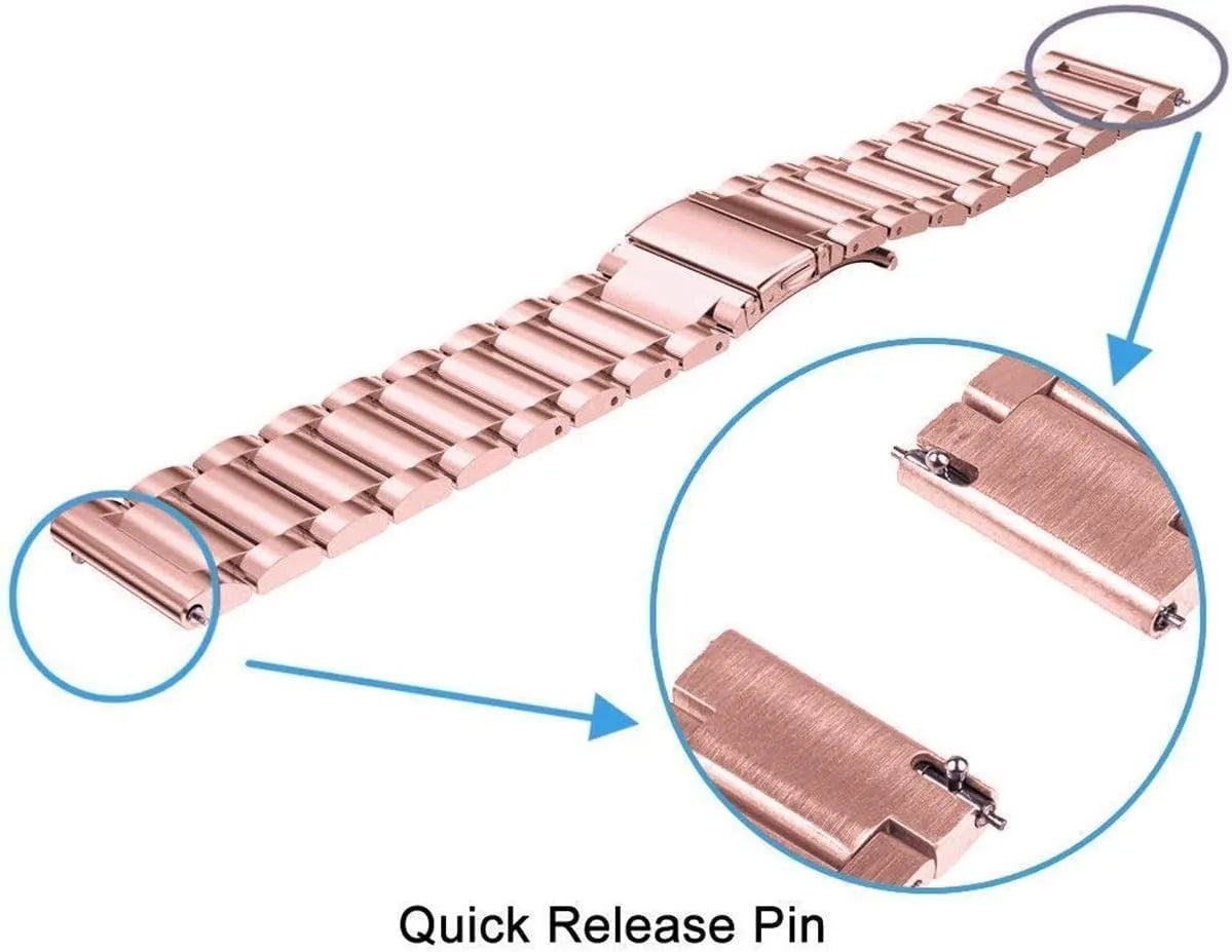 Amazfit GTR Mini Steel Strap (Pink)