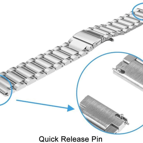 Coros Pace 2 Steel Strap (Silver)