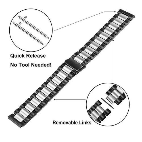 ICE Smart TKS Rectangular 1.41 stalen band (zwart/zilver)