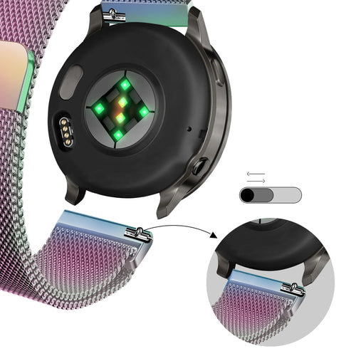 Bandz Garmin Approach J1 Milanese Loop Strap (Pearlescent)