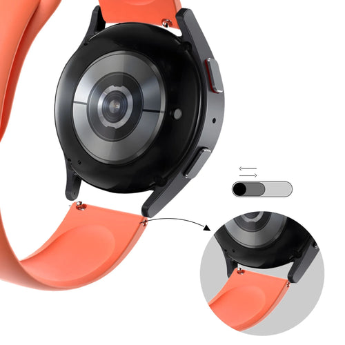 Bandz Amazfit Cheetah (Pro) sport band 'Deluxe' (oranje)