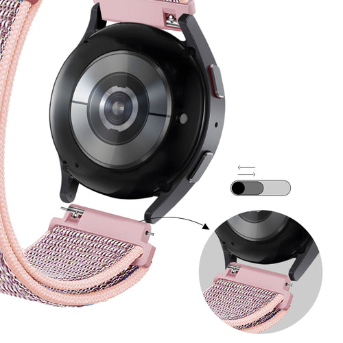 Bandz Garmin Approach S42 nylon loop band (roze)