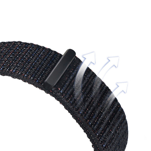Google Pixel Watch 4 - 45mm nylon bandje (zwart)