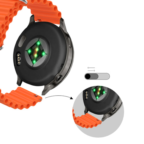 Bandz Garmin D2 Air X10 Ocean Strap 'Classic' (Orange)