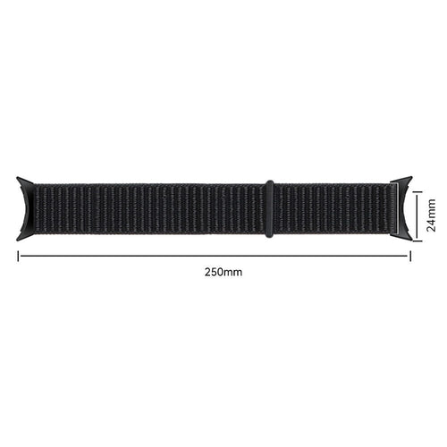 Google Pixel Watch 4 - 45mm nylon bandje (legergroen)