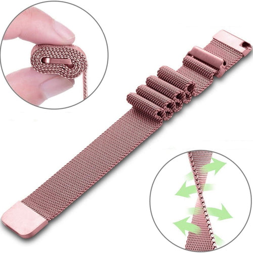 Huawei Watch GT 5 - 41mm Milanese band (roze)