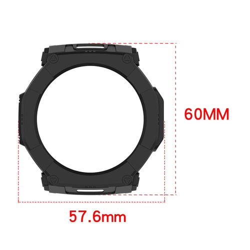 Amazfit T-Rex Ultra 2 rugged TPU case (zwart)