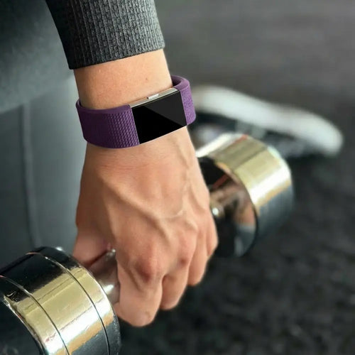 Fitbit Charge 2 Silicone Strap (Purple)