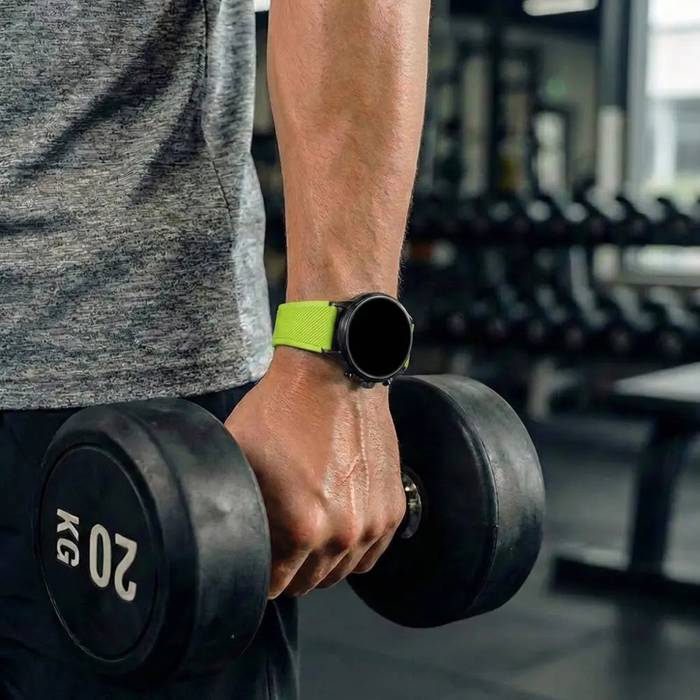 Fossil Gen 5 Silicone Strap (Light Green)