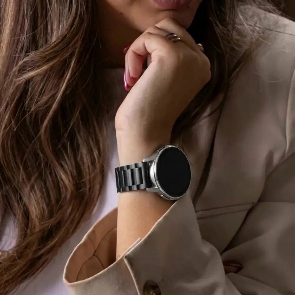 Garmin Fenix 8 - 43mm stalen band (zwart)
