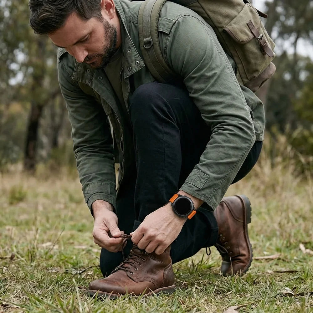 Garmin Fenix 8 - 51mm Alpine Strap (Orange)