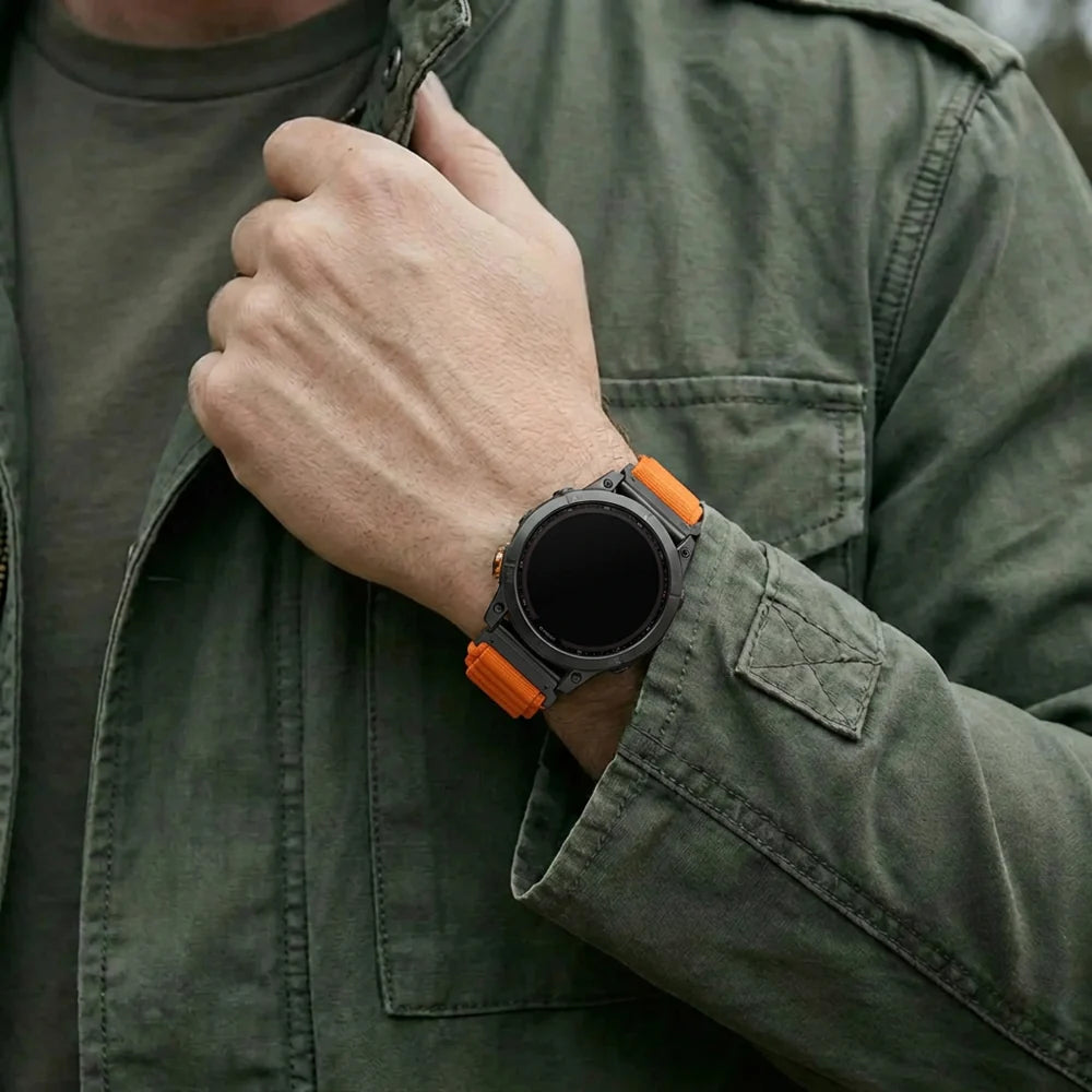 Garmin Fenix 8 - 51mm Alpine Strap (Orange)