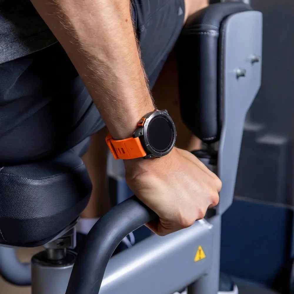 Garmin Fenix 7 sport gesp band (oranje/zwart)