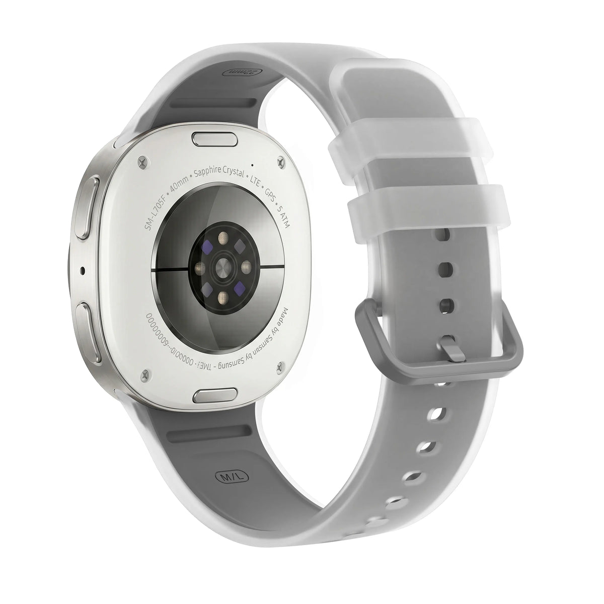 Samsung Galaxy Watch 8 Classic Jelly Silicone Strap (Grey)