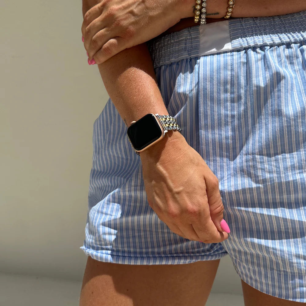 xoxo Wildhearts Apple Watch Steel Strap (Silver/Gold)