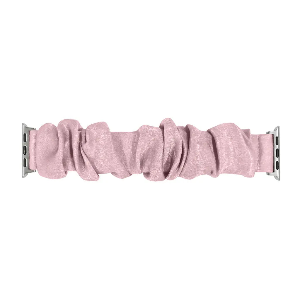 Apple Watch scrunchie bandje (plum)