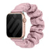 Apple Watch scrunchie bandje (plum)