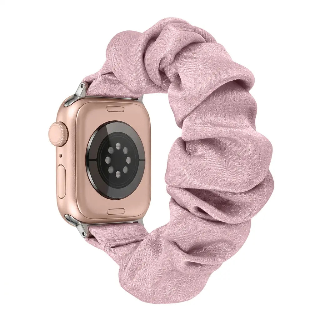 Apple Watch scrunchie bandje (plum)