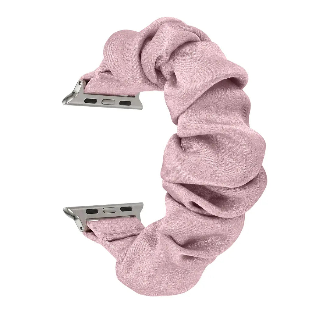 Apple Watch scrunchie bandje (plum)
