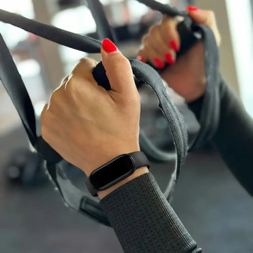 Xiaomi Mi Band 6 siliconen bandje (zwart)