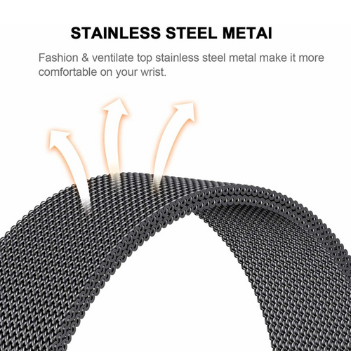 Xiaomi Watch S1 Milanese band (zwart)