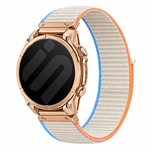 Garmin Approach S72 - 43mm premium nylon band (melkwit)