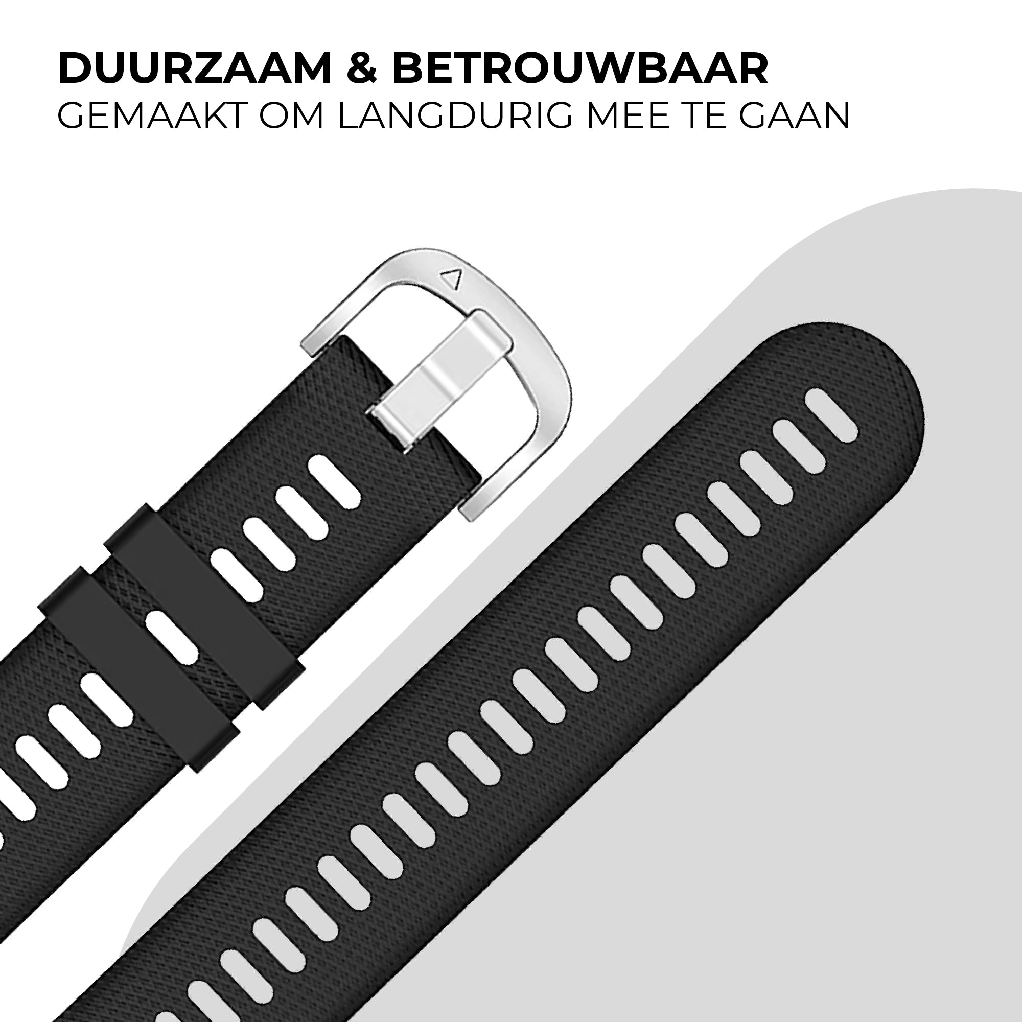 Garmin Forerunner 570 - 47mm siliconen bandje (zwart)
