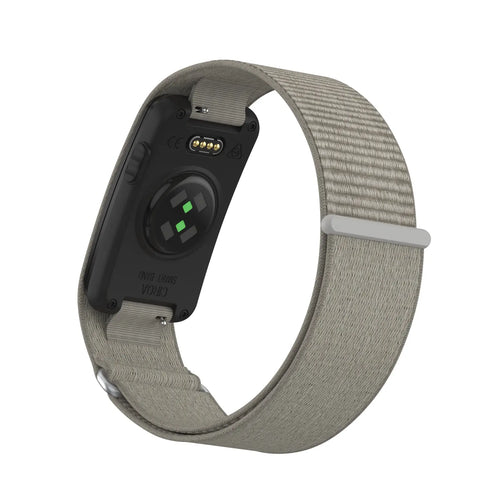 Garmin Cirqa nylon band (beige-grijs)