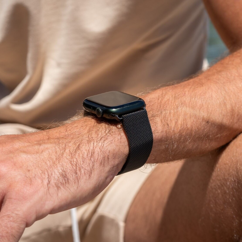 Apple Watch Ultra Milanese Strap (Black)