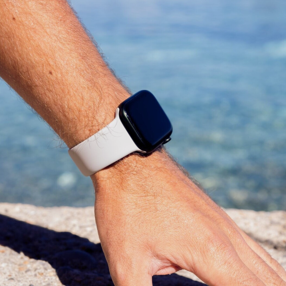 Apple Watch sport bandje (grijs)