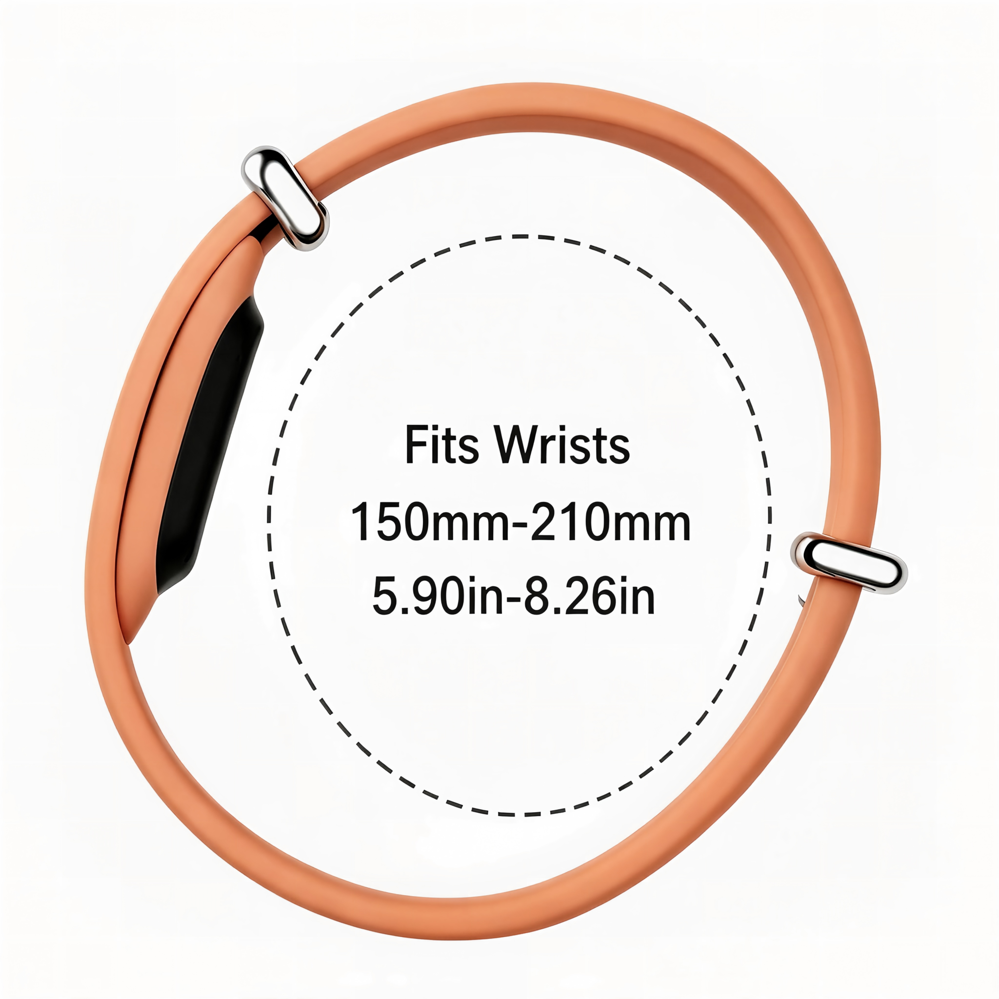 Fitbit Air siliconen bandje (oranje)