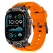 Apple Watch 'Four Claw' siliconen band (oranje)