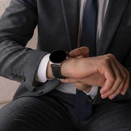 Google Pixel Watch 3 - 45mm leren bandje (zwart) 