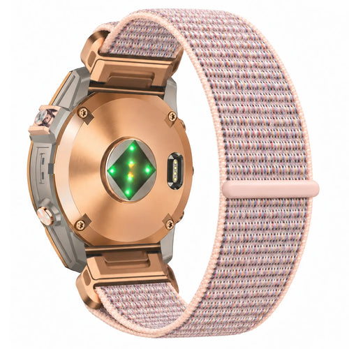 Garmin D2 Delta S premium nylon band (pink sand)