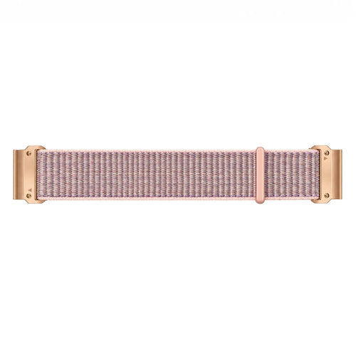 Garmin D2 Delta S premium nylon band (pink sand)