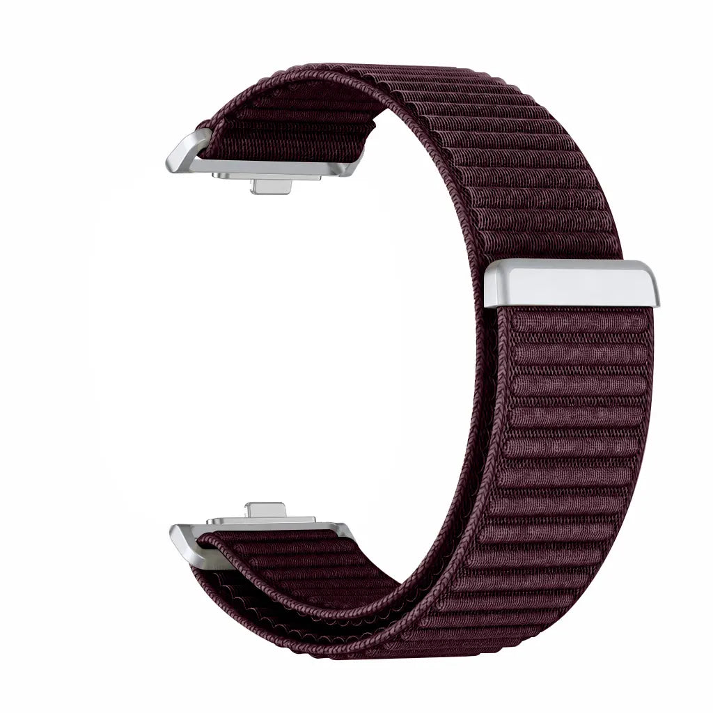 Xiaomi Smart Band 10 Pro wave nylon bandje (plum)