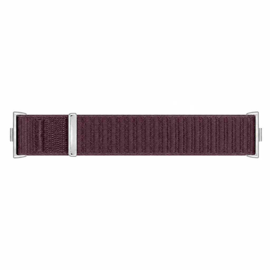 Xiaomi Smart Band 9 Pro wave nylon bandje (plum)