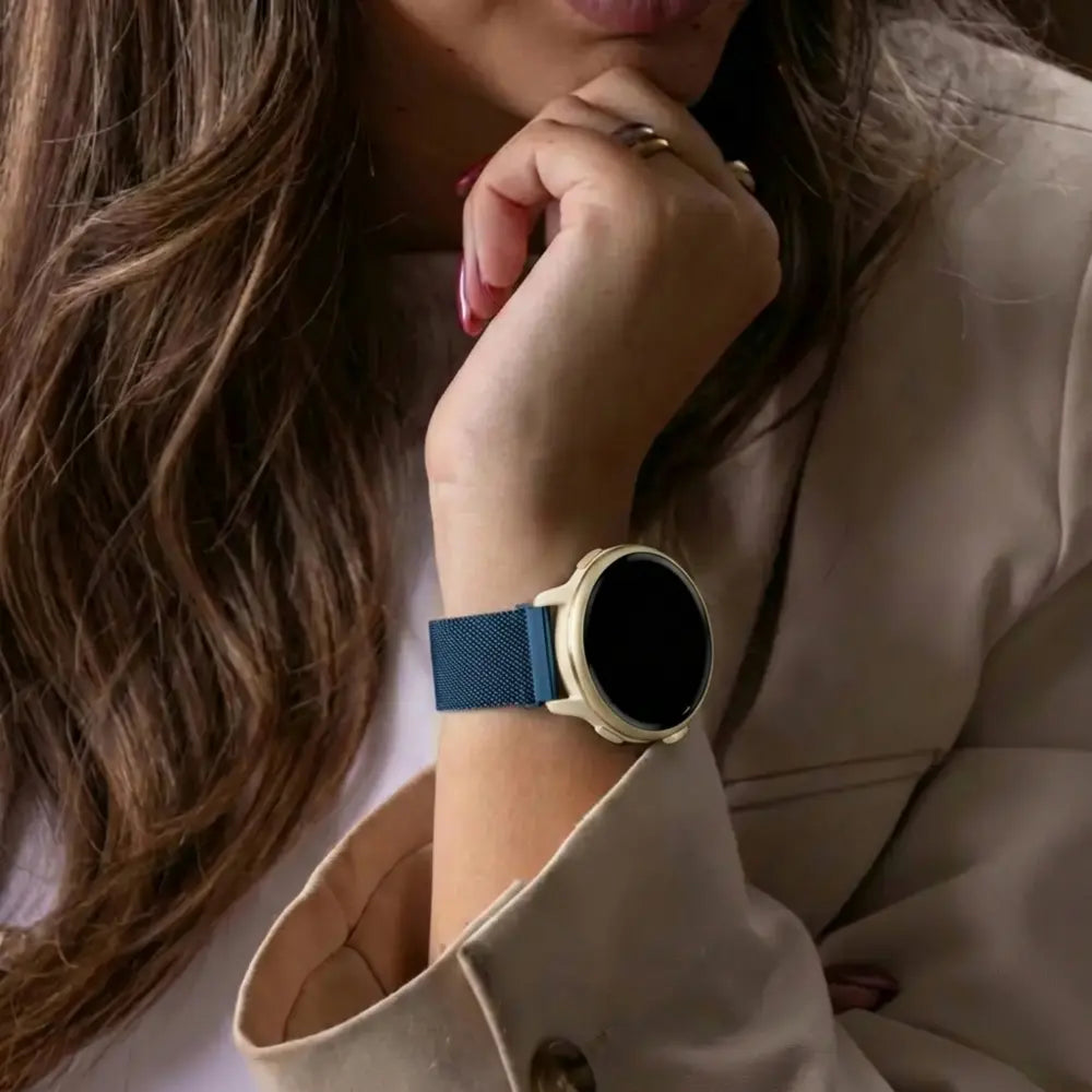 Samsung Galaxy Watch Active Milanese Strap (Blue)