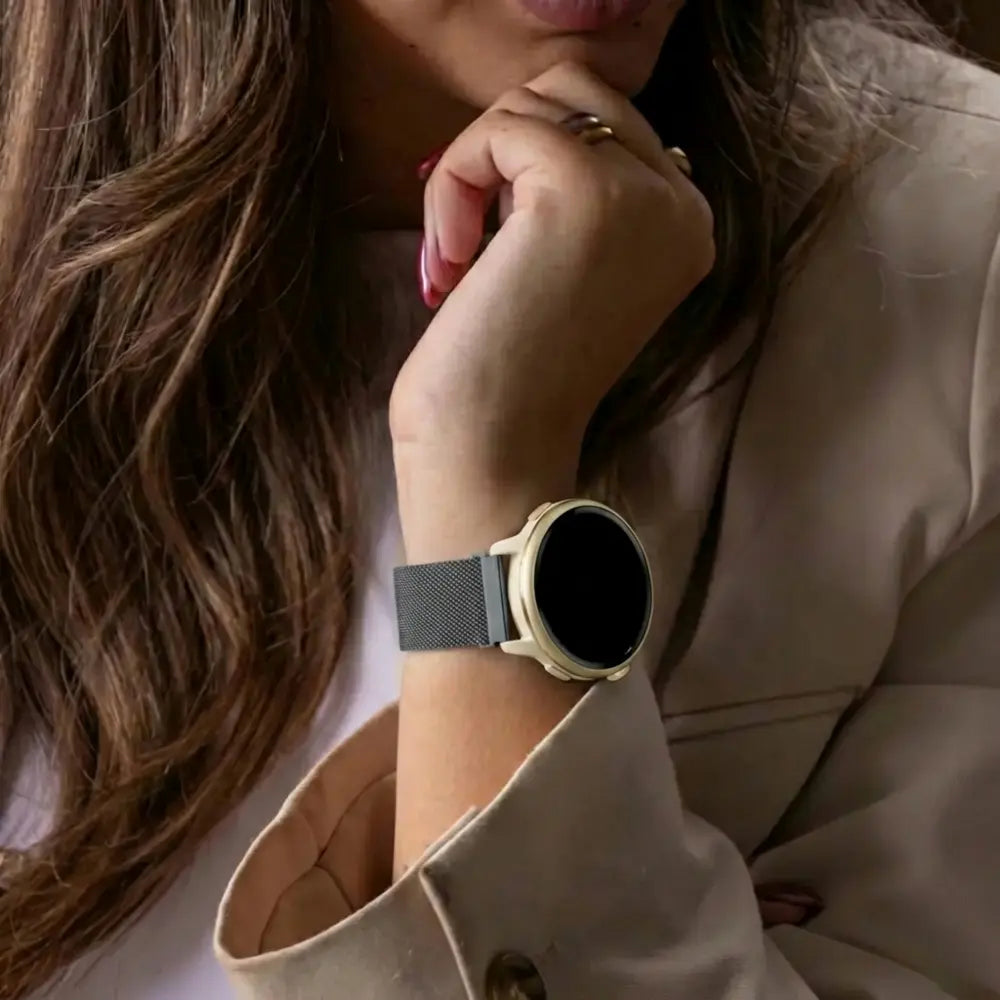 Samsung Galaxy Watch Active Milanese Strap (Space Grey)