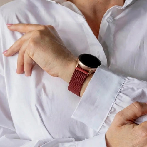 Samsung Galaxy Watch Milanese band 42mm (rood)