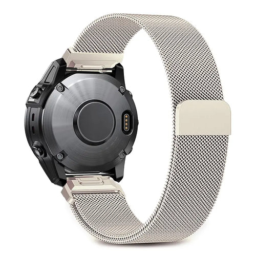 Garmin D2 Delta Premium Milanese Strap (Starlight)