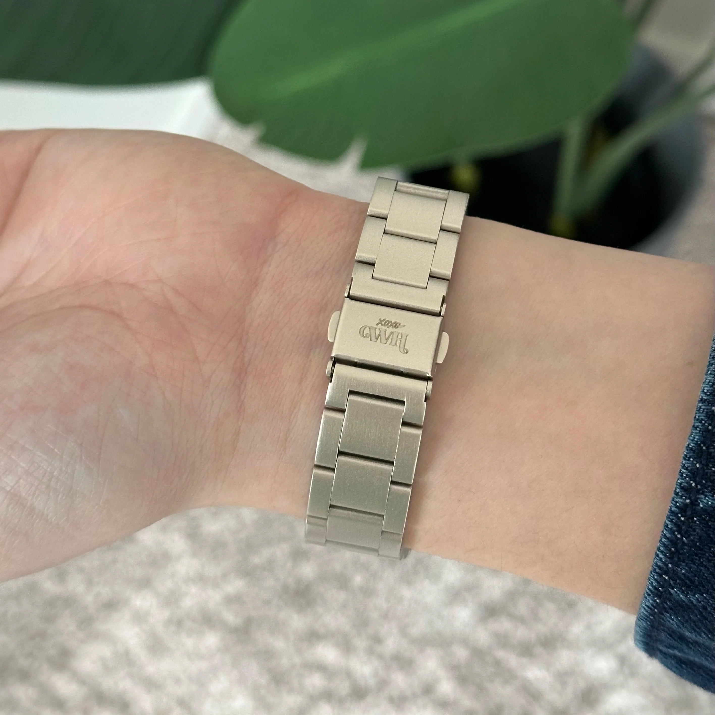 xoxo Wildhearts Apple Watch fijn stalen bandje (sterrenlicht)