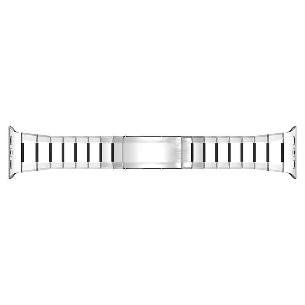 Apple Watch Ultra stalen hybrid band (titanium/zwart)