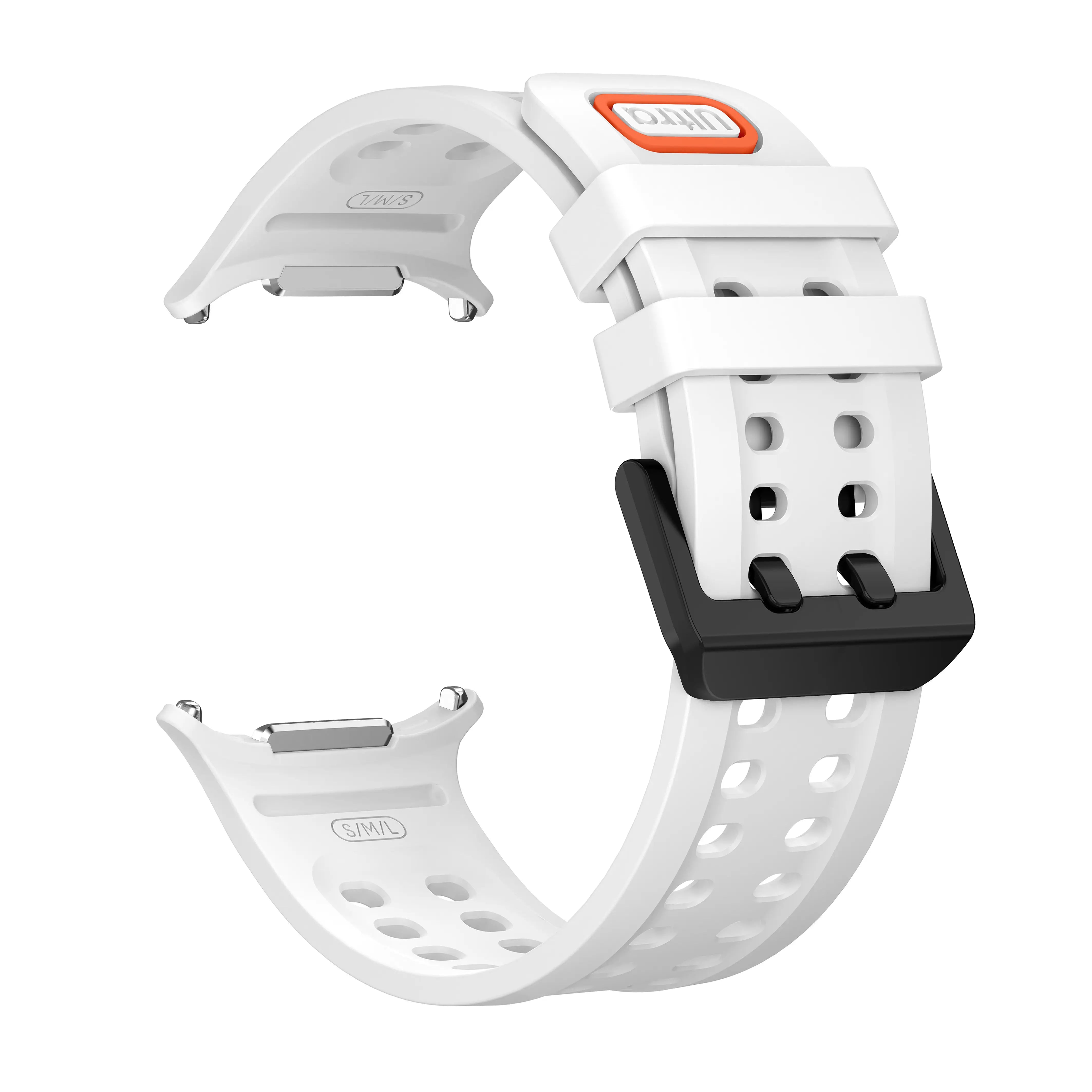 Samsung Galaxy Watch Ultra 2 Silicone Strap (White)