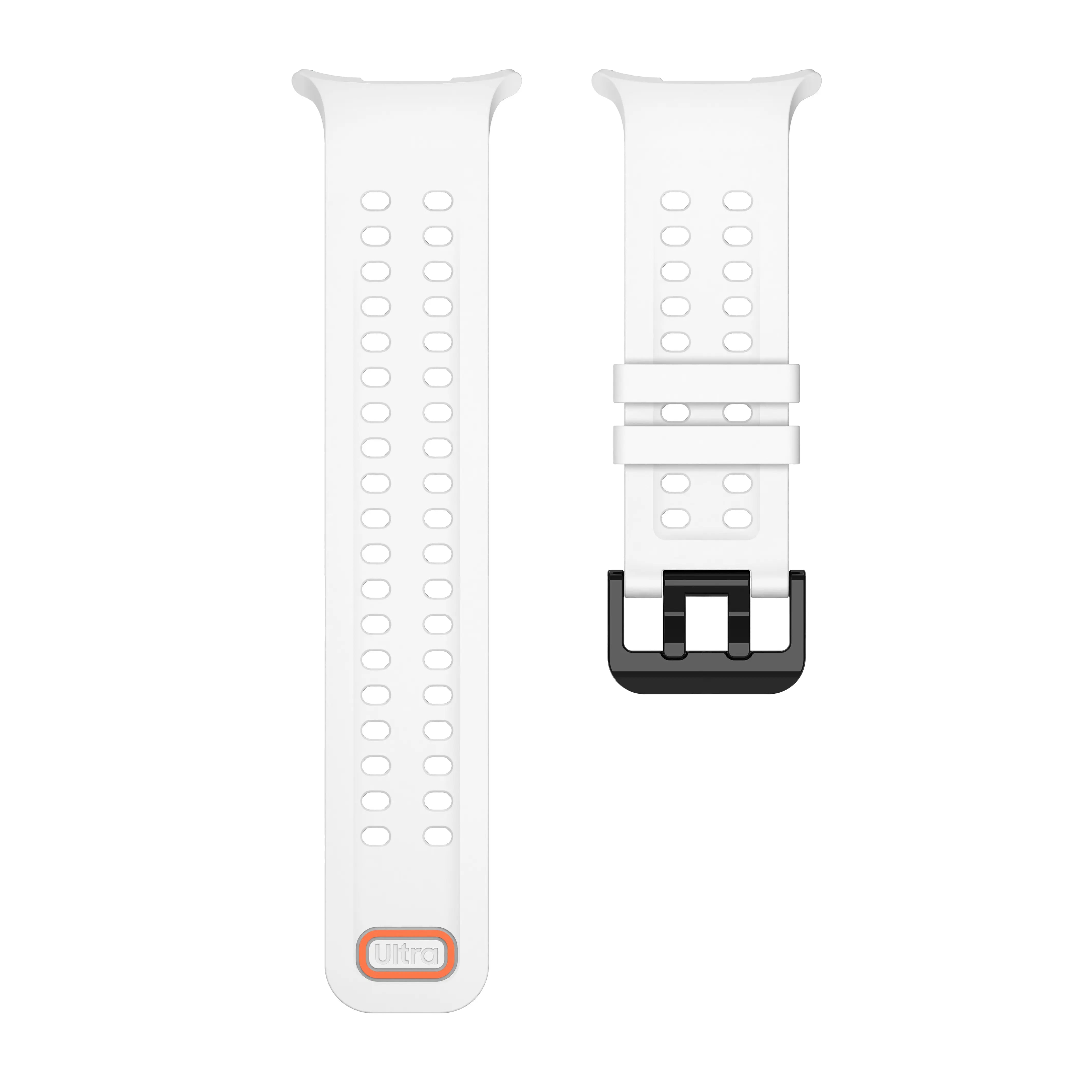 Samsung Galaxy Watch Ultra 2 Silicone Strap (White)