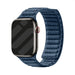 Apple Watch Alcantara bandje (blauw)