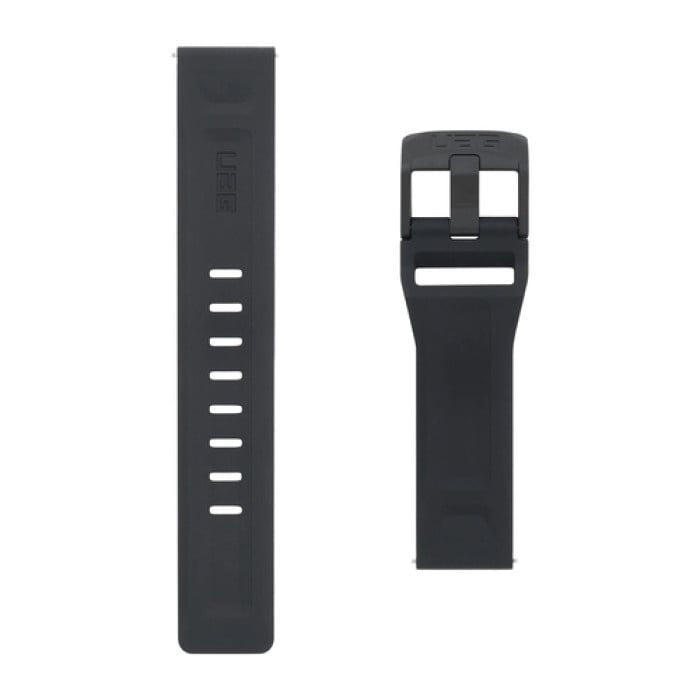 UAG Samsung Galaxy Watch 3 41mm siliconen bandje (zwart)